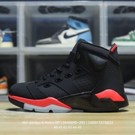 Air Jordan 6 retro SP "Light Blue" AJ6 generation Jordan Retro casual culture basketball shoes