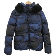 Coach迷彩羽絨服，藍色，1119，成色極佳 [二手] COACH