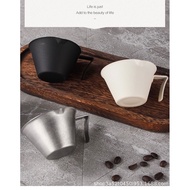 304 stainless steel coffee measuring cup 100ml espresso cup