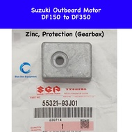 Original Gearbox Zinc Protection Anode DF150 to DF350 Suzuki Outboard - 55321-93J01