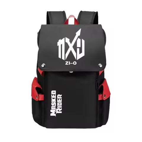 34X21X48cm Kamen Rider Peripheral Animation Schoolbag Two-dimensional Backpack BUILD Shiwang Decade 