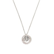 近全新施華洛世奇 (Swarovski) Generation 金屬水晶銀色淺藍色項鍊 1665 [二手] 施華洛世奇