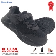 BUM Equipment Kid's Sport Shoes CS801/CS802/CS803 Black School Sneaker Canvas