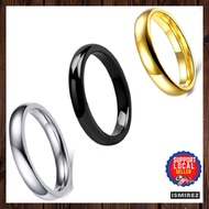 Cincin Hitam 4mm Stainless Steel Men Ring For Men Cincin Lelaki Cincin Murah Cicin Hitam Murah Ring 