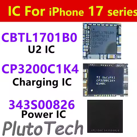 CBTL1701B0 343S00826 CP3200C1KX U2 USB Charging Power Baseban IC for iphone 17 Pro Max 17air Charger