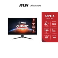 MSI OPTIX G27C4X CURVED GAMING MONITOR 27 As the Picture One