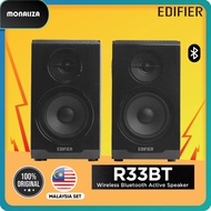 Edifier R33BT Bluetooth V5.0 Bookshelf Speaker - Black