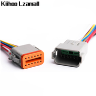 1ชุด2 3 4 6 8 12พิน Deutsch DT ปลั๊กปิดผนึกยานยนต์กันน้ำผู้ชายผู้หญิงสายรัดลวดเชื่อมต่อ DT06-2S DT04