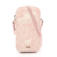 【二手】迪奧 (Dior) 女士單肩包，帶手機袋，Toile de Jouy 粉紅色/白色帆布皮革，Toile de Jouy 手機袋
