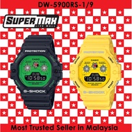 Casio G-SHOCK TAPAK KUCING Hijau / Kuning DW-5900RS-1 / DW-5900RS-9 100% Original