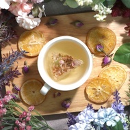 【菓青市集】穿梭在和煦陽光下 | 柳橙玫瑰花茶 | 三角茶包