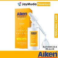 Aiken Vita C Bright Serum 30ml With BHA Vitamin C Lightens Complexion For Bright healthy Skin Kulit 