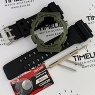 Watchband and Bezel Matte Fit For GA100 GA110 GA120 GA140 GD100 GD110 GD120 GD140