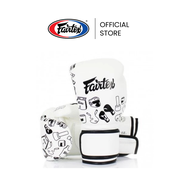 Fairtex นวมชกมวย BGV14W Graffiti นวยมวยหนังไมโครไฟเบอร์ ทนทาน น้ำหนักเบา ลดกลิ่นอับ นวยต่อยมวยสำหรับ
