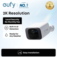 Eufy by Anker Security Camera C210 Solar Solocam CCTV Wireless Outdoor Camera with Battery Night Vis