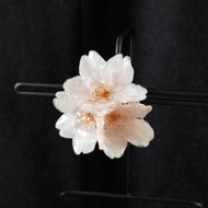 Everpink 日本永生櫻花樹脂髮飾 不凋花 真花 吉野櫻