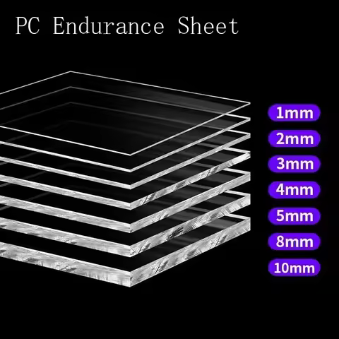 High Transparent PC Endurance Board Polycarbonate Plate Wear Resistant Plastic Sheet PC Sheet Thick 