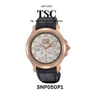 SEIKO Premier Perpetual Callender รุ่น SNP050P1 สแตนเลสทองพิ้งโกลด์ ระบบ Kinetic สินค้าแท้ ประกันศูน