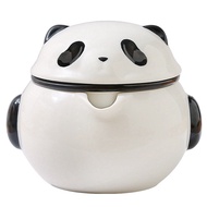 Panda Travel Tea Set Portable Outdoor Quick Tea Cup One Pot Three Cups Tea Set Ceramic Cup Gift
