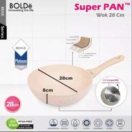 Super Pan Wok Pan 28 CM Granite Coating Bolde