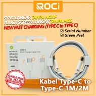 IP TYPE C to TYPE C FAST CHARGING IP 15 cable (1m/2m) + 20W ADAPTOR - IP USB C TO USB C CABLE - IP 1