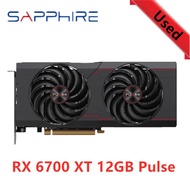 RX 6700XT 12GB Pulse RX 6700XT 12GB Pulse Sapphire RX 6700 XT 6700XT RX6700 Nitro 12GB GPU Video Card AMD Radeon RX6700XT Graphics Cards Desktop PC Office Computer Game