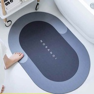 Others - MORANDI 珪藻土吸水軟地墊 藍色