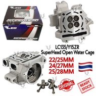 LC135/Y15ZR LEO RACING SUPERHEAD 22/25MM, 24/27MM,25/28MM OPEN WATER CAGE LEO THAILAND LC135 Y15 SUPER HEAD