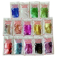 Party Decoration Rain Silk Curtain Birthday Decoration Background Wall Bright Rain Silk Curtain Deco