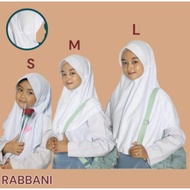 School Children's Hijab (Outer Drawstring) Kain Ihram Kanak Kanak Lelaki Putri Islam Seragam Pasti P