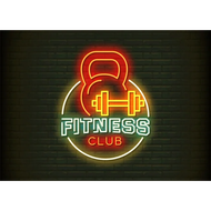 2025 Fitness Neon Art Canvas Prints Paintings Fitness GYM Body Motivation Posters Bodybuilding Wall
