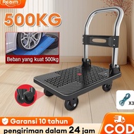 NEW NEW Handtruck 90x60cm 800 kg Folding trolley, multi-purpose folding trolley, iron handtruck, fol