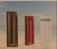 【THERMOS膳魔師】不鏽鋼超輕量真空保溫杯500ml(JNO-500) 紅色 保溫瓶