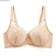 Plus Size Push-Up Wired Lace Bra | Added Lift Support | Sizes 34D-52DD