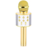 Gifts for 4 5 6 7 8 9 10 11 12 Year Old Girls, Handheld Karaoke Microphone for Kids Fun Toys for 4-1