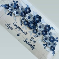 Paper Flower Paperflower Dekorasi Lamaran Paperflower Lamaran Nikahan