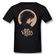 Men's Short Sleeve Bob Dylan Black Medium T-Shirt