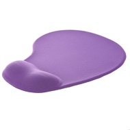 【MAO】-Purple Silicone Gel Wrist Rest Mouse Pad Mat for Laptop Desktop PC