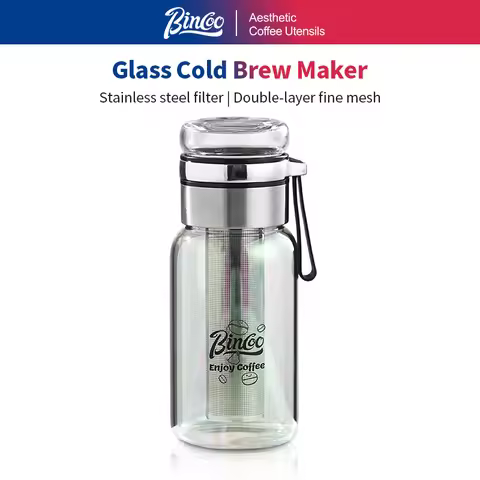Cold Brew Iced Coffee Maker 800mL Iced Coffee Maker Tea Infuser Airtight Cold Brew Pitcher Coffee Ac