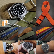 🇪🇺Europe🇪🇺  18/20/22mm 螺旋T紋 高質量  Nato 錶帶 尼龍錶帶 降落傘錶帶 適用 : Rolex  Tudor 錶帶 使用