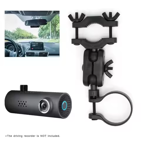 Cylindrical Driving Recorder Holder Fix On Car Windshield Or Rearview Mirror For 70 Mai Mini One Suc