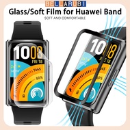 9D Tempered Glass / Soft Film for Huawei Band 11 11 Pro 10 9 8 7 NFC Screen Protector Smartwatch for