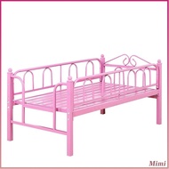 Children's Bed with Fence Foldable Bed for Boys and Girls Princess Bed Simple Splicing Bed Single Bed Crib Child Bed