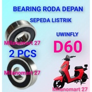 Uwinfly D60 front wheel bearing, uwinfly D60 electric bicycle front wheel bearing