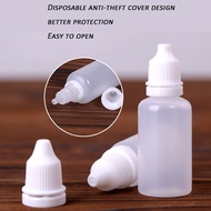 5PCS Bottles Empty Paint Squeezable Dropper Plastic 3ML/5ML/10ML/15ML/20ML/30ML/50ML Liquid Eyes