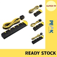 (SIRIM) PEAK Surge Protector 3 Pin Plug Trailing Socket Extension Plug Socket with Neon (2 3 4 5 Gang / 2M 5M)