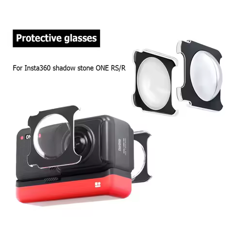 Panoramic Camera Lens Guards for Insta360 Shadow Stone ONE RS/R Protector Cover For Insta 360 ONE RS