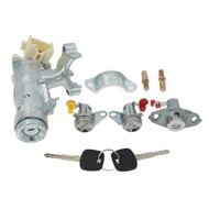 Complete Set Ignition Switch Door Lock Barrel Cylinder Trunk Tailgate Lock for Toyota Corolla AE110 