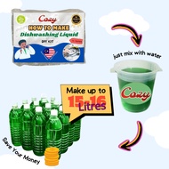 Cozy sabun pencuci pinggan DIY KIT (15-16Liter) / dishwashing liquid DIY KIT /  Sabun Kit