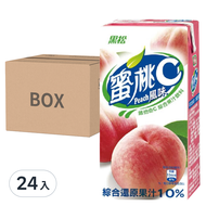 黑松 果汁C系列 蜜桃  300ml  24入